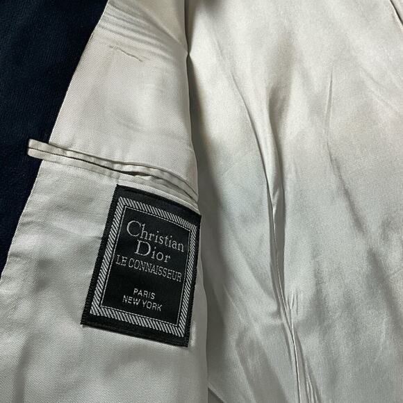 Christian Dior Le Connaisseur Pari New York Mens Suit Jacket Soft Imported Fabri - Picture 6 of 13